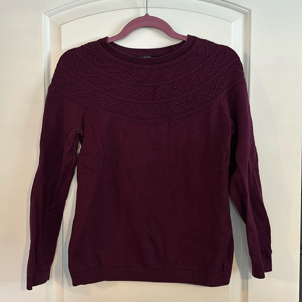 Patterned Sweater Medium Petitie